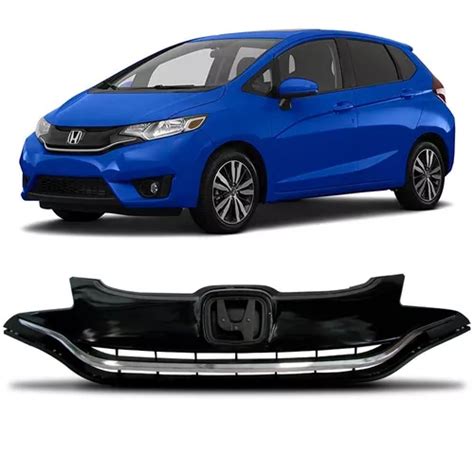 Grade Honda Fit Friso Cromo Black Piano