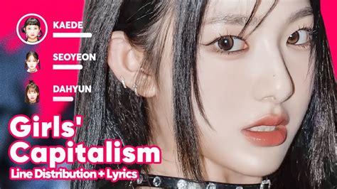 TripleS LOVElution Girls Capitalism Line Distribution Lyrics