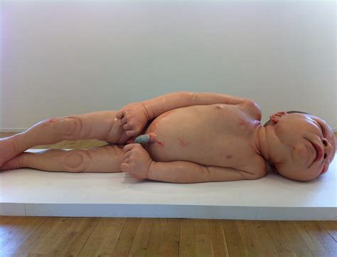 Ron Mueck Baby Girl Edinburgh Museum Of Modern Art Flickr