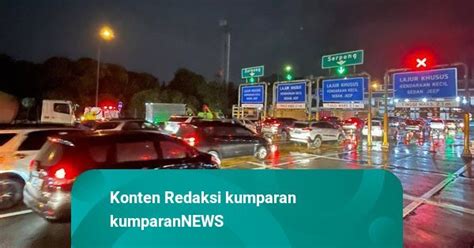 Sempat Ditutup Karena Banjir GT Pondok Aren 2 Ke Serpong Kembali