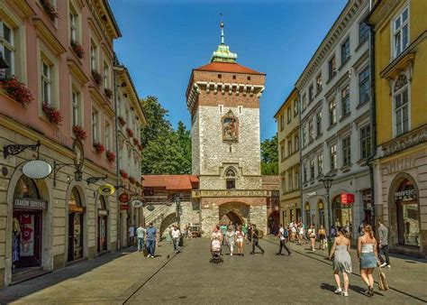 St Florians Gate Krakow Poland Govisity