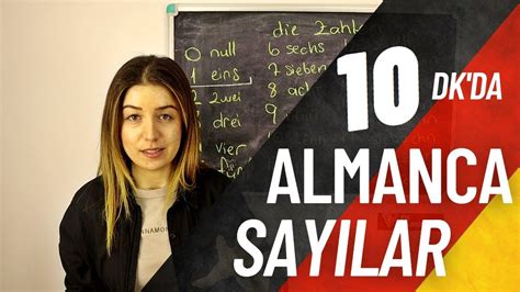 SAYILAR SIFIRDAN ALMANCA DERS 5 YouTube