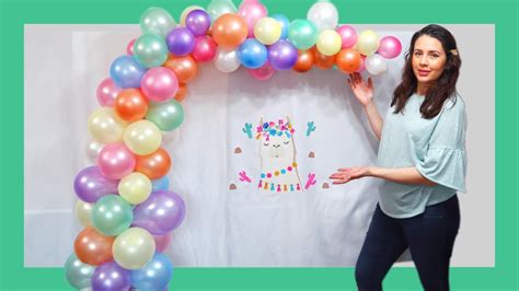 Como Hacer Un Arco De Globos Organico Facil Y Sin Base Decoracion Con