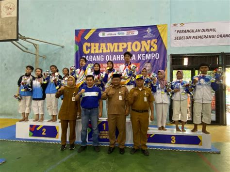 Kempo Senam Dan Pencak Silat Kota Tangerang Juara Umum Popda Media