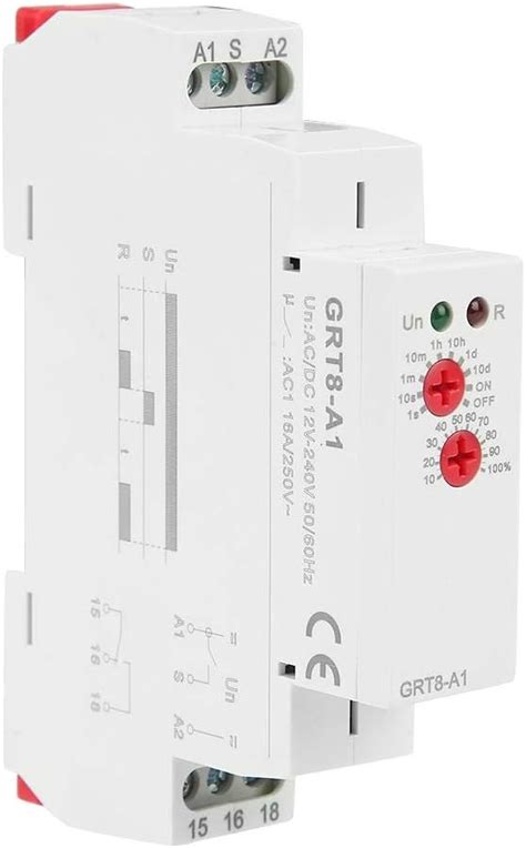 Commutateur De Temporisation Grt A Ac Dc V V Mini Relais