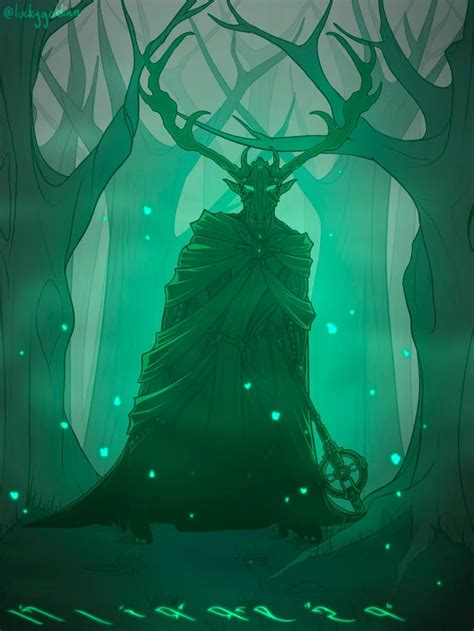 6 [oc] Forest Lord Oberon King Of The Fairies Warframe Fantasy