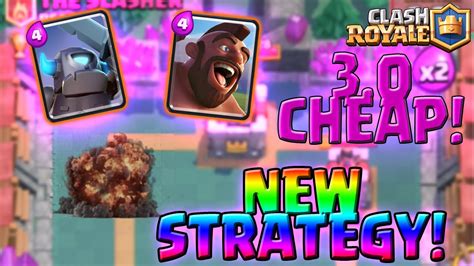 A New Strategy Cheap Arena 4 5 Deck Hog And Mini Pekka Strategy Best Deck Clash Royale