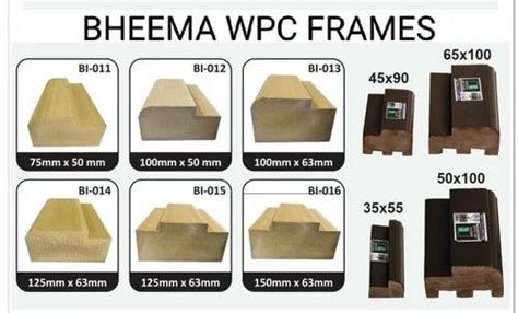 Wpc Door Frame Size Chart Infoupdate Org