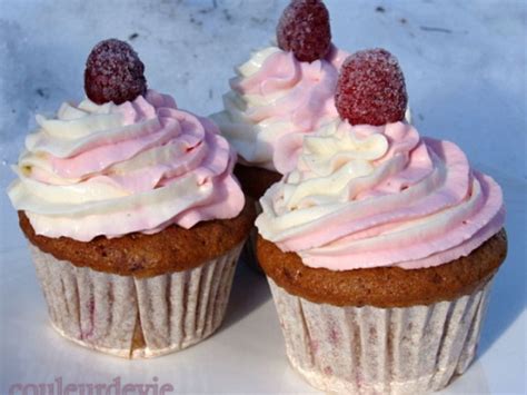 Cupcakes Framboise Vanille Recette Ptitchef