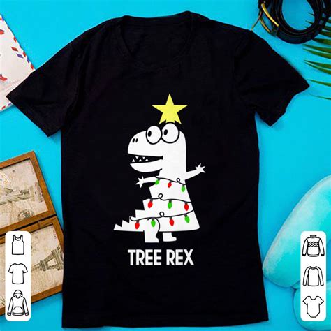 Christmas Tree Rex Sweater Kutee Boutique