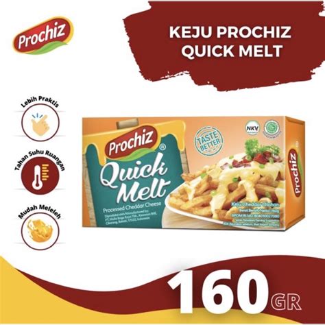 Jual Prochiz Quick Melt Gr Keju Cepat Leleh Shopee Indonesia