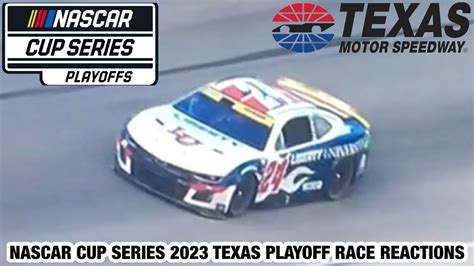 NSR NASCAR Cup Series 2023 Texas Playoff Race Reactions YouTube