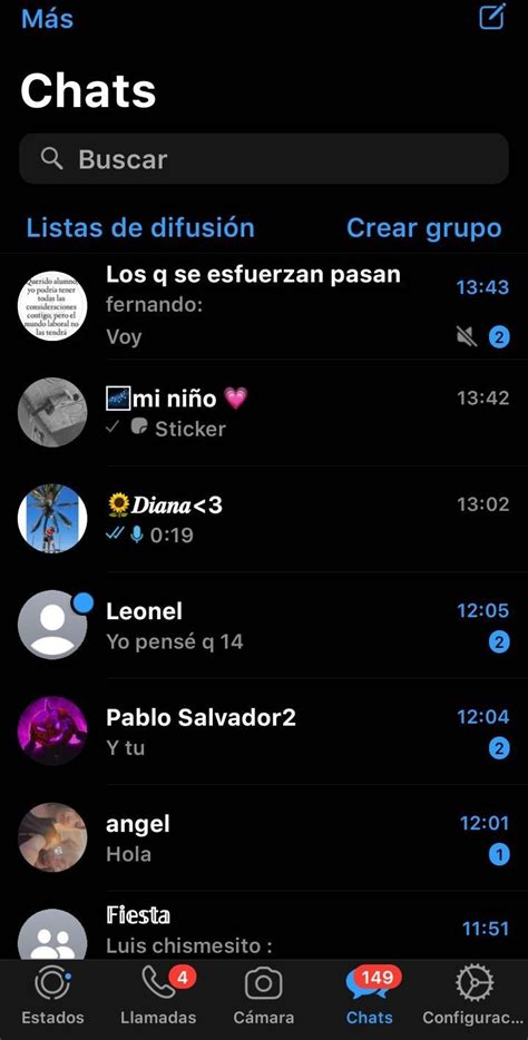 Capturas De Iphone Whatsapp Conversaciones De Texto Mensajes De