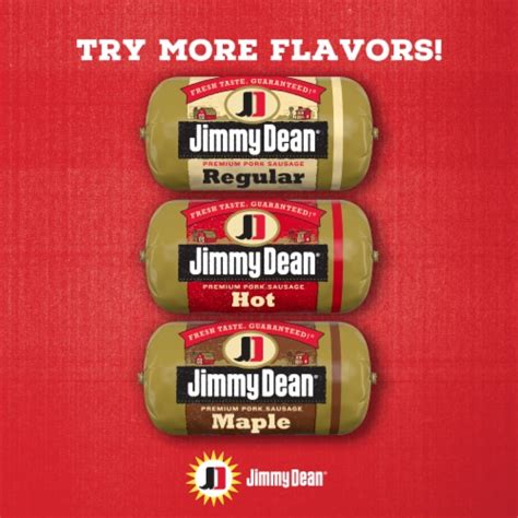 Jimmy Dean Premium Pork Hot Breakfast Sausage Roll OZ Smiths Food And Drug