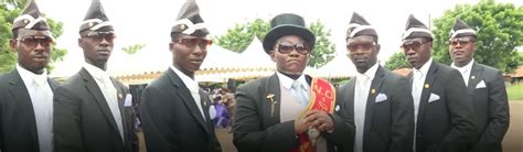 Dancing Pallbearers Members (Full Picture) | Coffin Dance / Dancing ...