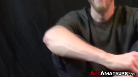 Kinky Punk Jock Drilling Tight Ass With Dildo While Jerking Boyfriendtv