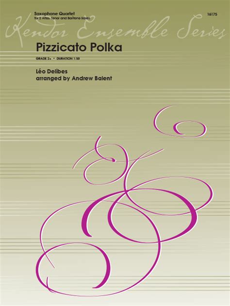 Pizzicato Polka Kendor Music Publishing