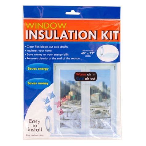 Window Insulation Kit (Pack Of 24) - Walmart.com - Walmart.com