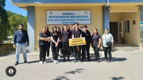 Katı Atık Bertaraf Tesisi Ziyareti Cumhuriyet Anadolu Lisesi