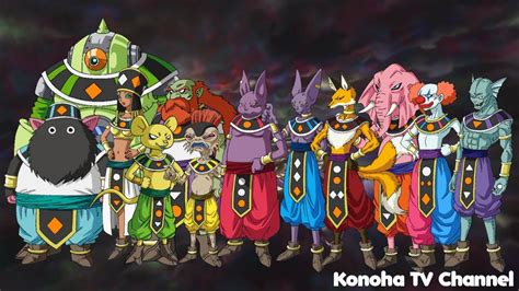 Dragon Ball Super All Gods Of Destruction Universe Youtube