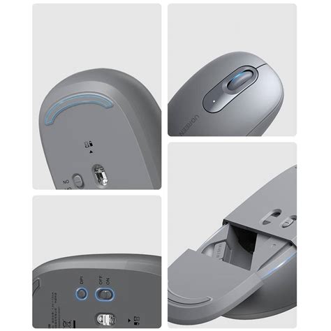 USB 2.4GHz wireless mouse Ugreen MU105 - gray Shop Ugreen.pl