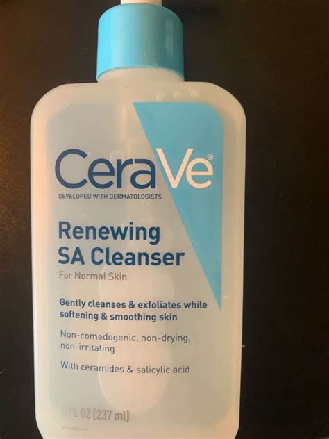 Cerave Renewing Sa Cleanser Vs Acne Control Cleanser Restore Skin And