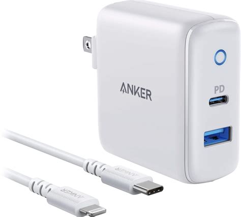 Best Buy Anker PowerPort PD 2 Bundle With USB C To Lightning Cable 3ft