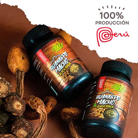 Ripley AMAZON ANDES MACA NEGRA Y HUANARPO MACHO CAPSULAS 120 X 500 MG