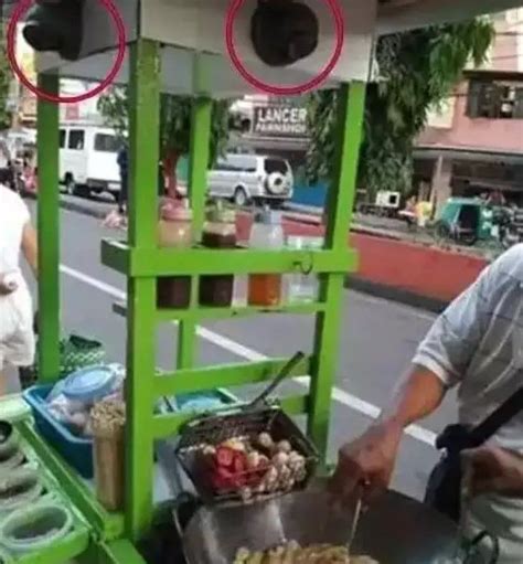 7 Potret Kocak Gerobak Pedagang Punya Fitur Canggih