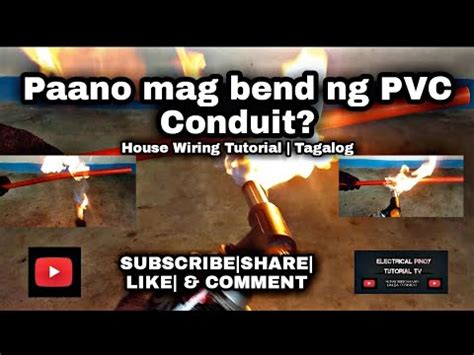 Paano Mag Bend Ng PVC Conduit YouTube