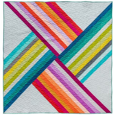 Make A Triangle Jitters Quilt With Fat Quarters Suzy Quilts