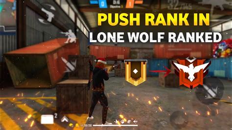 Lone Wolf Rank Push Tips And Tricks 😱 Free Fire Rank Push Trick Free