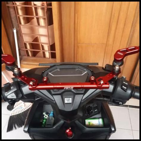 Jual Stabilizer Stang Breket Holder Hp Nmax Vario Beat Mio Xride Scoopy