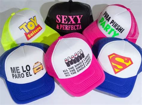 X6 Gorras De Malla Personalizada Publicitaria Cuotas sin interés