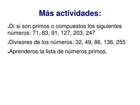 Ppt N Meros Primos Y Compuestos Powerpoint Presentation Free