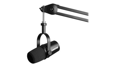 Shure MV7 - microphone - MV7-K - Conference Room Cameras - CDW.com