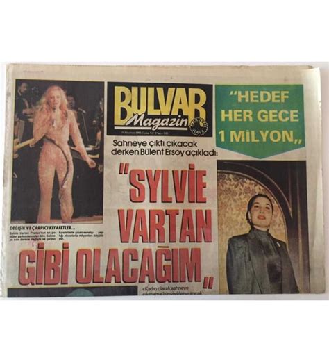 Bulvar Gazetesi Magazin Eki Haziran Sahneye Kt Kacak