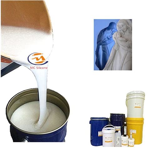 100 2 RTV2 Silicone Rubber Raw Material For Concrete Column Statue