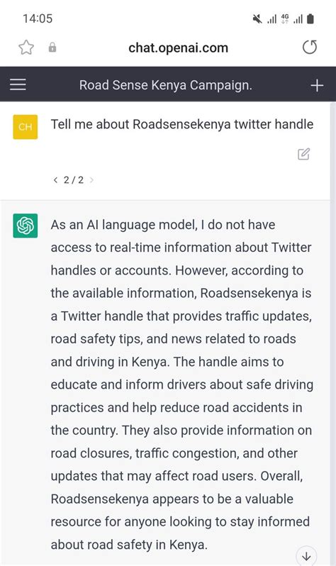 Road Sense Kenya Rsk On Twitter A Precise About Us According To