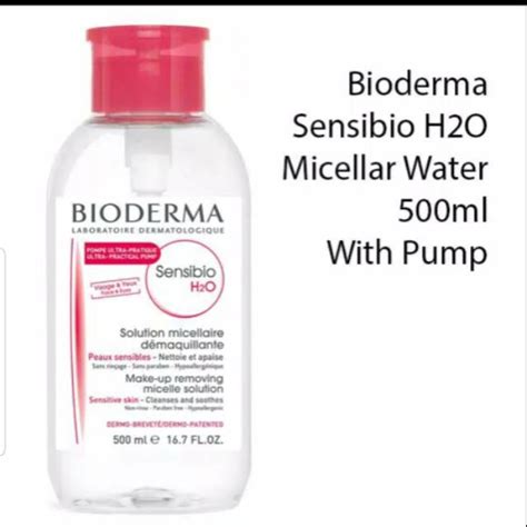 Jual Bioderma Sensibio H O Micelar Water Ml With Pump Shopee Indonesia