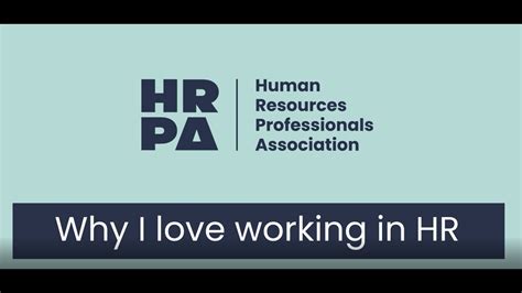 Celebrating International Hr Day Why I Love Working In Hr Youtube