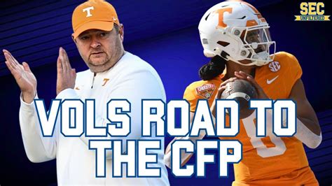 Tennessee Football Schedule A Clear Path To The Playoffs Youtube