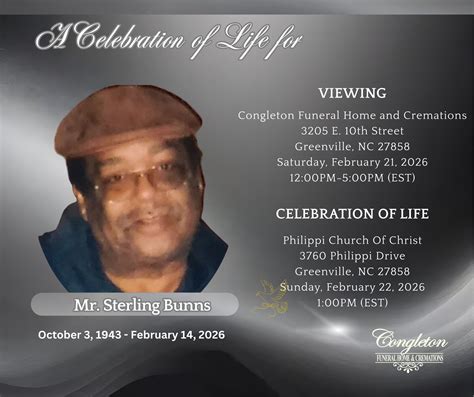 The Congleton funeral home NC staff has a history of military service 14