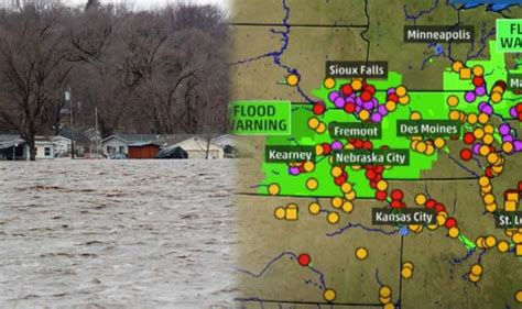 Midwest Flooding Map