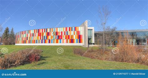 Panorama Of The Waterloo Region Museum In Kitchener Ontario Canada
