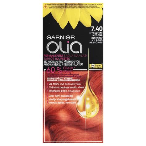 Garnier Olia Permanent Hair Color Tinta Capelli Donna 50 G Tonalità 7