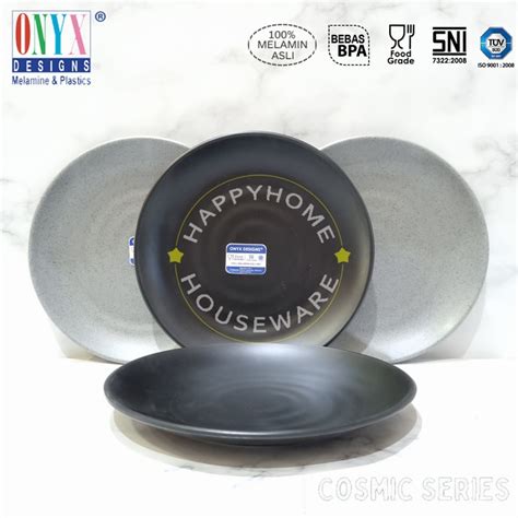 Jual Onyx Cosmic Series Plate Dinner In Piring Ceper Makan Melamin