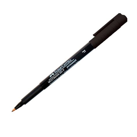 Marcador Faber Castell 421 F Negro