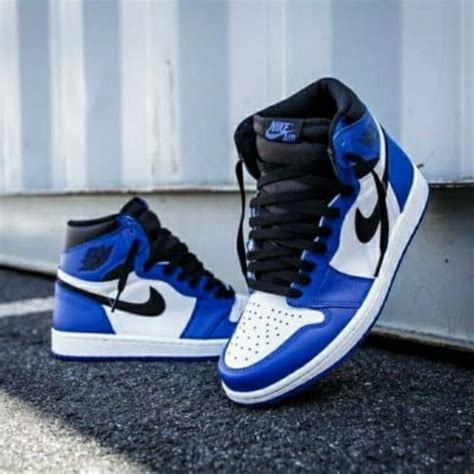 Venta Jordan 1 Azules Con Blanco En Stock