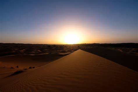 Silhouette Photography of Desert · Free Stock Photo